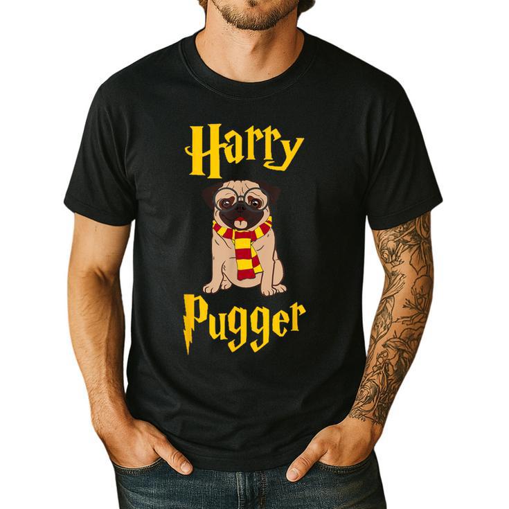 Lovely Harry Pugger Pug Men's Casual T-Shirt