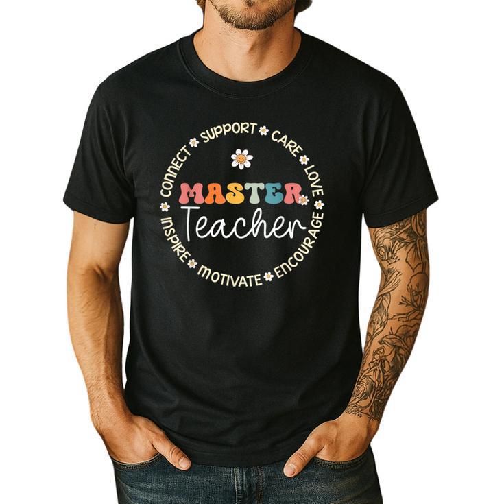 Master Teacher Appreciation Week Back To School Men's Casual T-Shirt