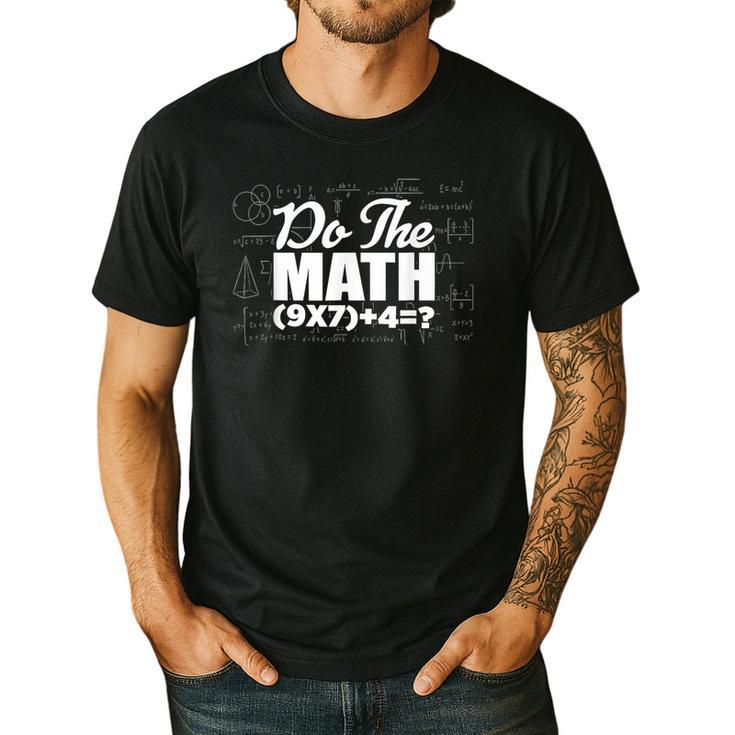 Do The Math 67 Meme Six Seven Men Women Teacher Men's Casual T-Shirt