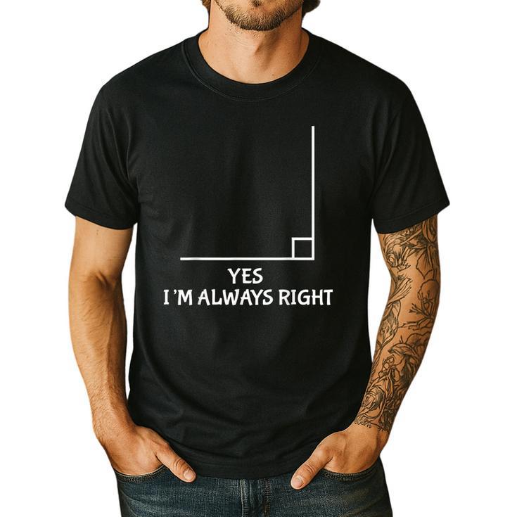 Math Teacher Joke Men Women Fun Best Math Quotes Men's Casual T-Shirt