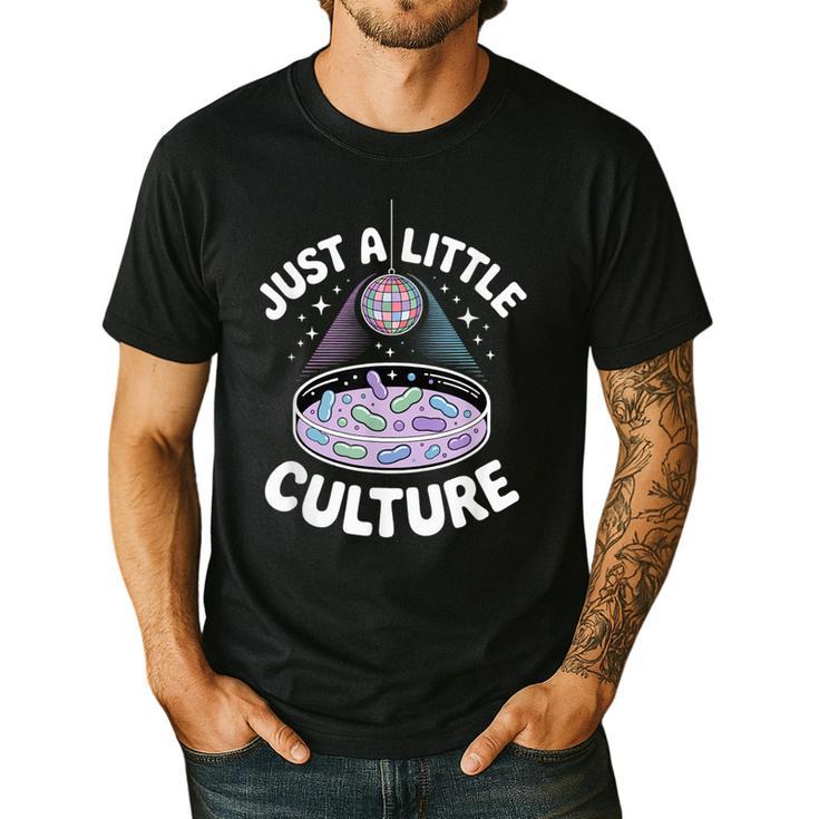 Microbiology Lab Love Culture Biology Teacher Lab Tech Men's Casual T-Shirt