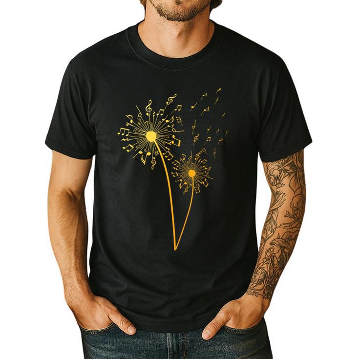 Music Note For Men Women Music Teacher Music Lover Men's Casual T-Shirt