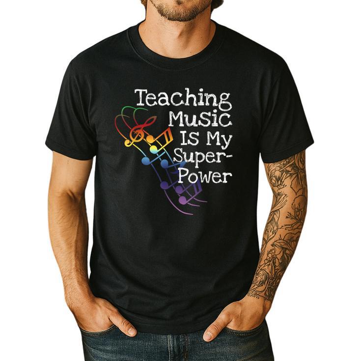 Music Teacher Men's Casual T-Shirt