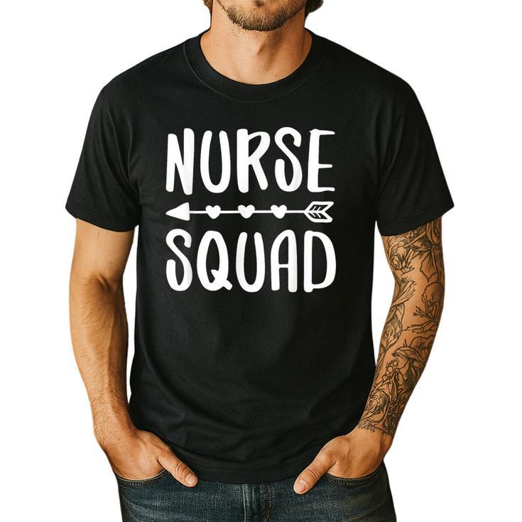 Nurse Squad Shirt Teacher Student Nursing Team For Men Women Girls Kids Men's Casual T-Shirt
