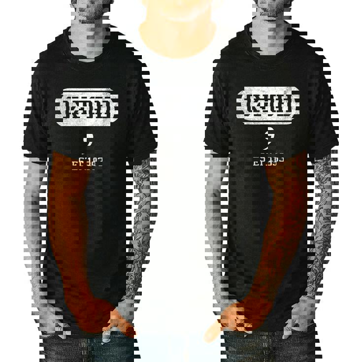 Oxford Comma English Teacher Shirt T-Shirt Men&#x27;s Casual T-Shirt