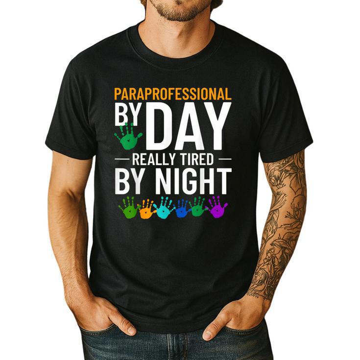 Paraprofessional Educator Teacher Para Classroom Assistant Men's Casual T-Shirt