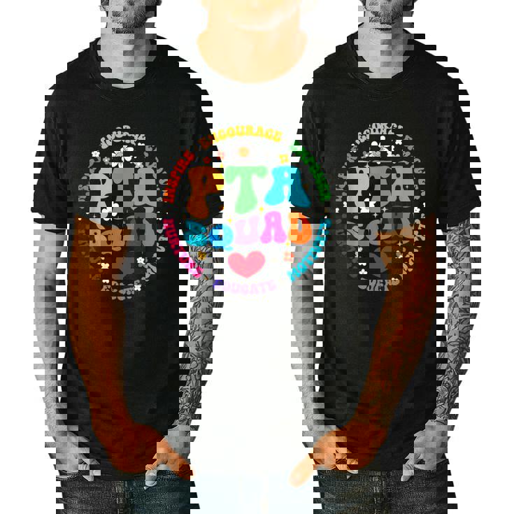 Parents Teacher Association Team Supporter PTA Squad For Men Women Girls Kids Men&#x27;s Casual T-Shirt