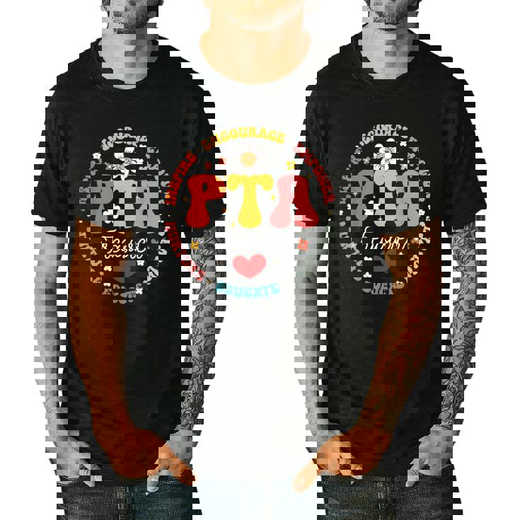 Parents Teacher Association Team Supporter PTA Treasurer For Men Women Girls Kids Men&#x27;s Casual T-Shirt