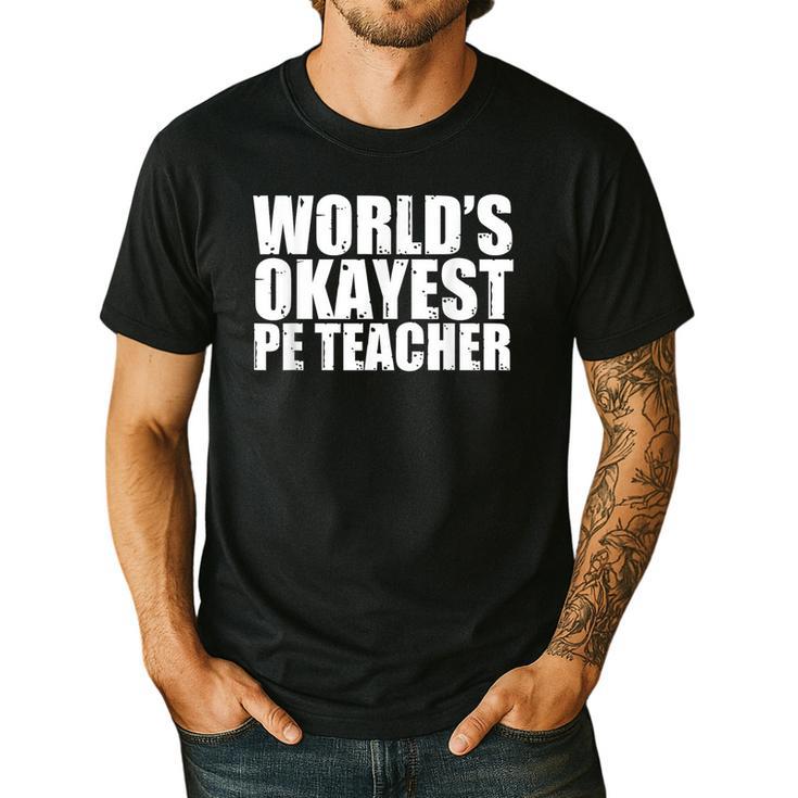 PE Teacher Men's Casual T-Shirt