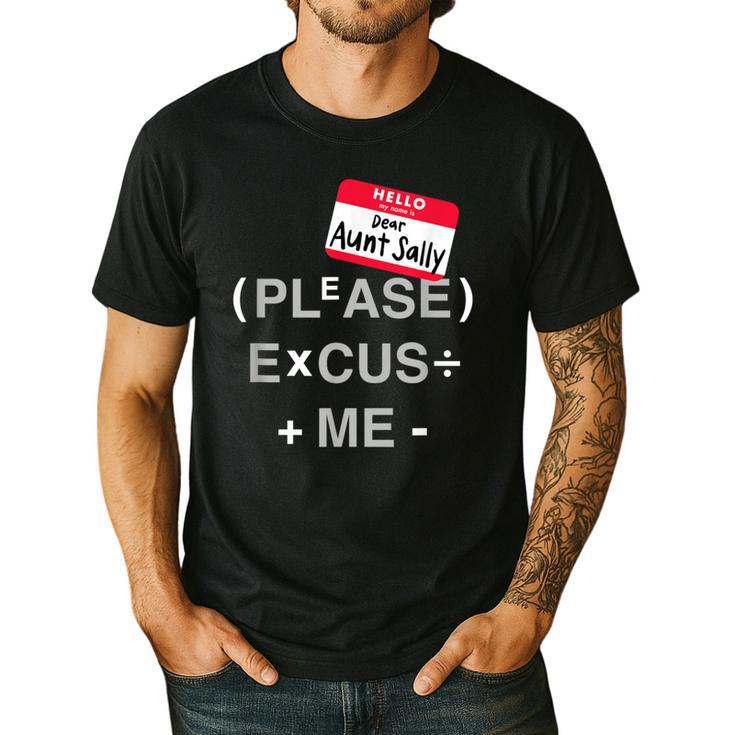 PEMDAS Math Teacher Halloween Costume Men's Casual T-Shirt