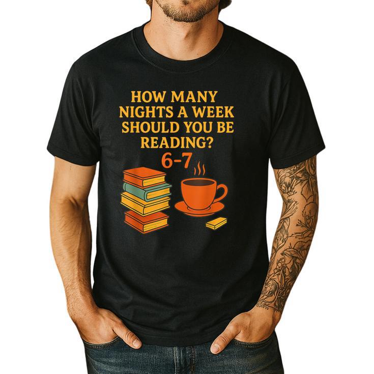 Reading 67 Meme English Teacher 6 7 Book Lover Humor Men's Casual T-Shirt