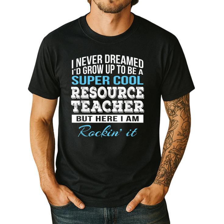 Resource Teacher Tshirt Men Women Men's Casual T-Shirt