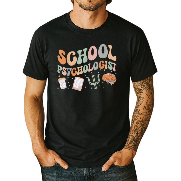 School Psychologist Teacher Psychology School Psychologist Men's Casual T-Shirt