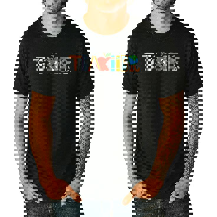 School Teacher Men And Women Back To School Teachers Men&#x27;s Casual T-Shirt