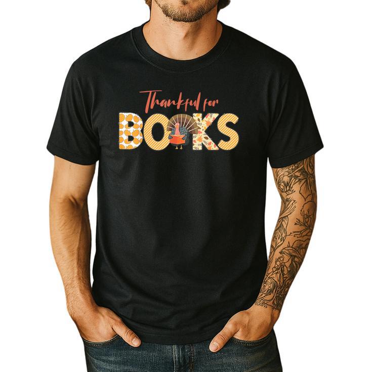 Science Of Reading ELA Teachers Thankful For Books Men's Casual T-Shirt