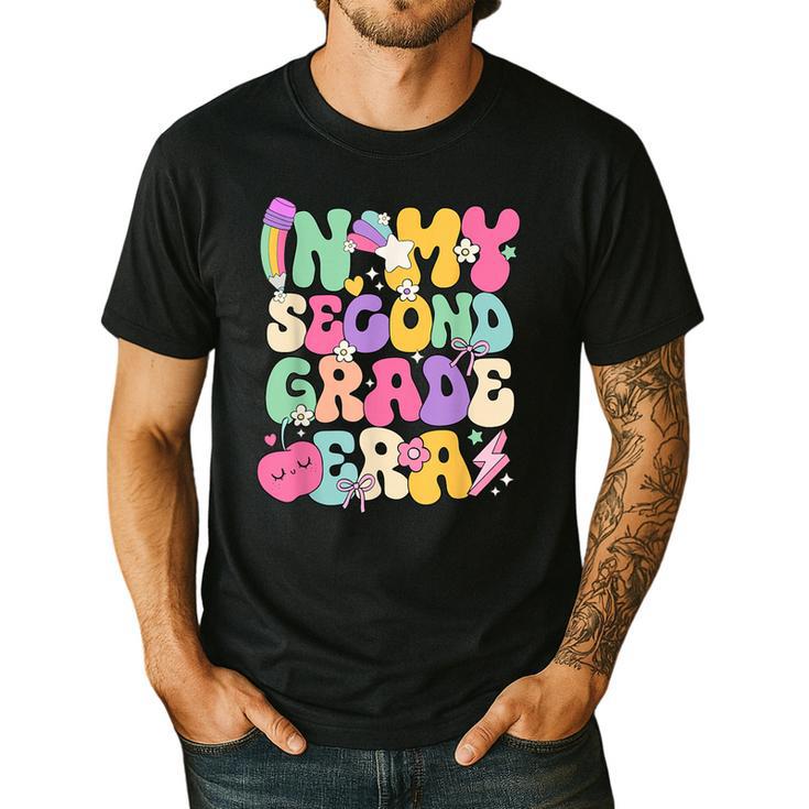 In My Second Grade Era Teachers Women Back To School Girls Men's Casual T-Shirt In My Second Grade Era Teachers Women Back To School Girls Men's Casual T-Shirt