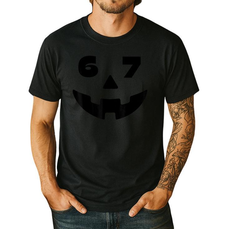 Six Seven Halloween Costume For Students Teachers 6 7 Men's Casual T-Shirt Six Seven Halloween Costume For Students Teachers 6 7 Men's Casual T-Shirt