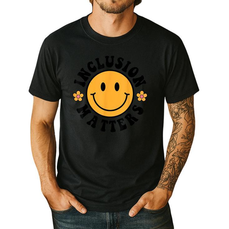 Special Education Teacher Autism Awareness Inclusion Matters Men's Casual T-Shirt