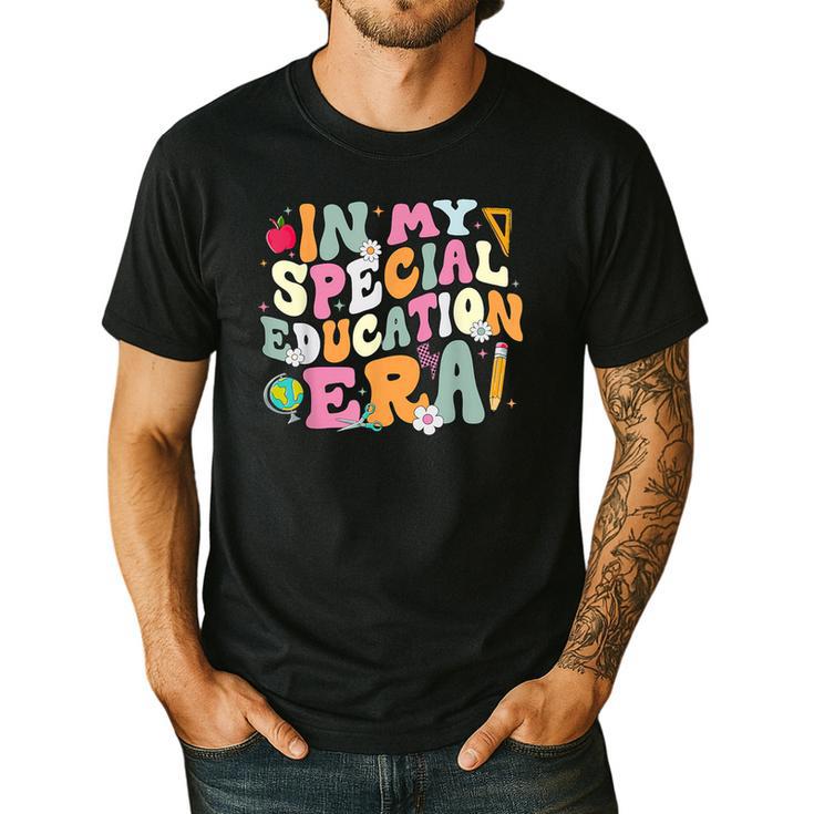 Special Education Teacher Era Inspirational SPED ABA Autism Men's Casual T-Shirt