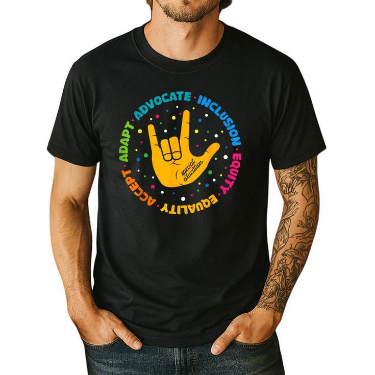 Special Education Teacher Inspirational SPED Teachers Autism Men's Casual T-Shirt