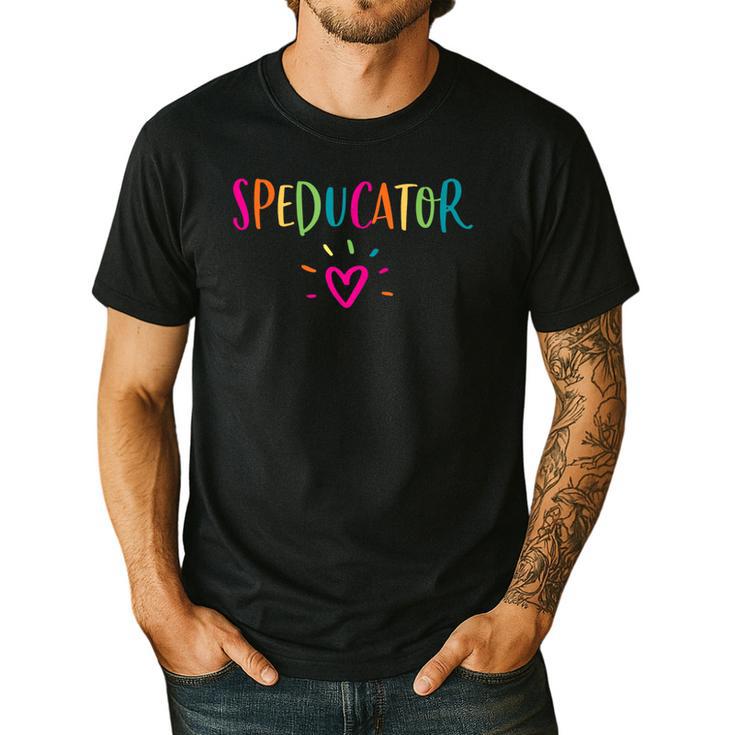 Speducator Shirt Special Education Teacher Sped Ed Men's Casual T-Shirt
