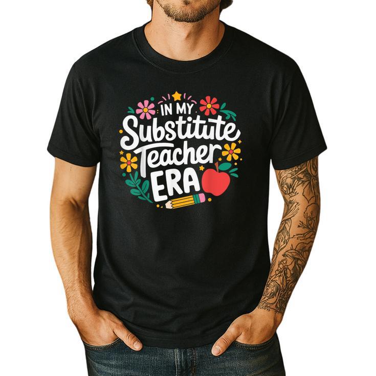 In My Substitute Teacher Era Men's Casual T-Shirt