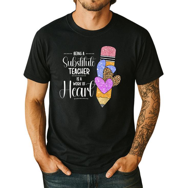 Being A Substitute Teacher Substitute Teaching Men's Casual T-Shirt