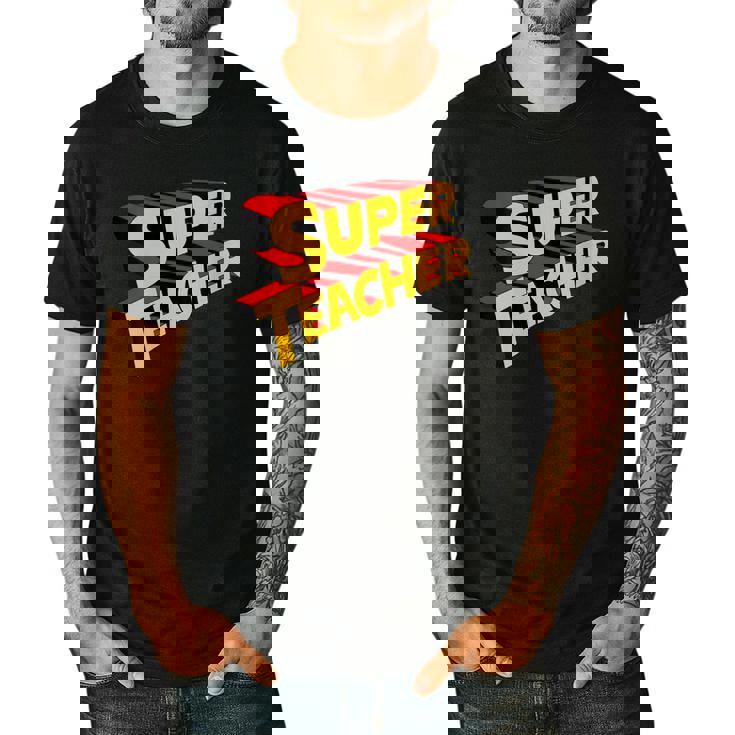Super Teacher SuperTeacher Men&#x27;s Casual T-Shirt