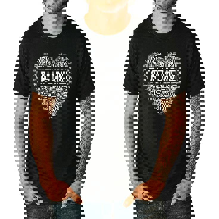 Tap Dance Heart Lover Tap Dancer Dancing Teacher For Men Women Girls Kids Men&#x27;s Casual T-Shirt