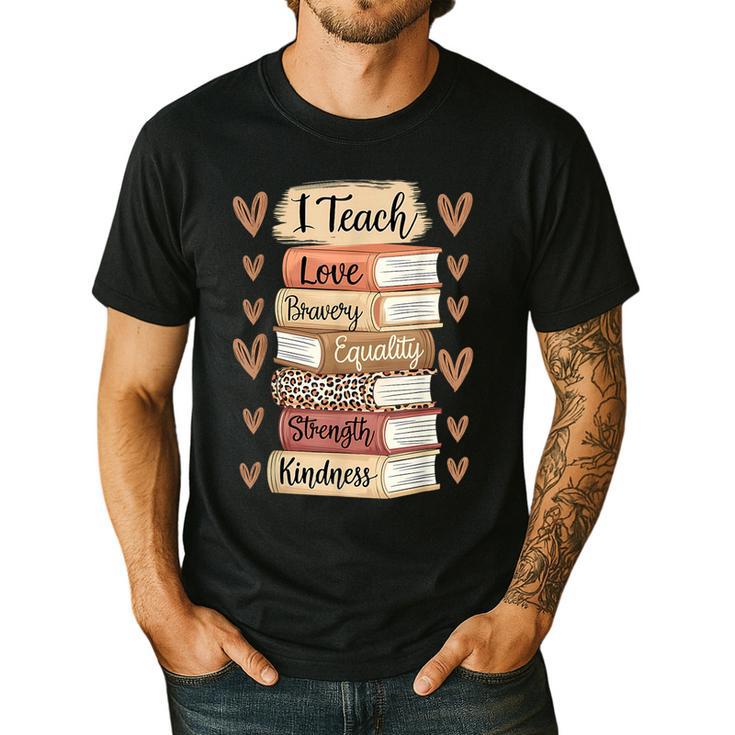 I Teach History Month Black Teacher Melanin Men's Casual T-Shirt
