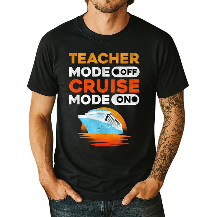 Teacher Cruise Shirt Cruise Mode Men Women Men's Casual T-Shirt