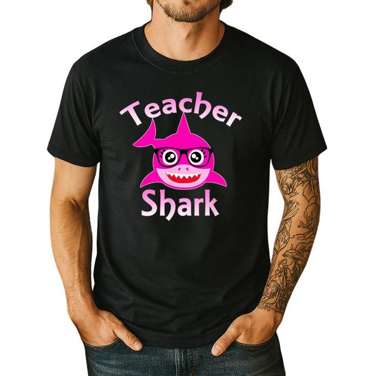 Teacher Shark Female Teacher Men's Casual T-Shirt