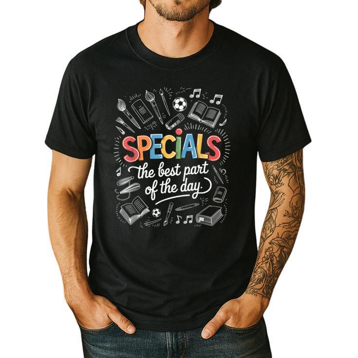 Teacher Specials The Best Part Of The Day Specials Squad Men's Casual T-Shirt