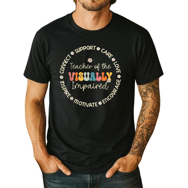 Teacher Of The Visually Impaired Appreciation Back To School Men's Casual T-Shirt