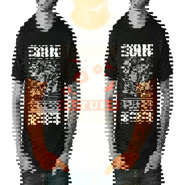 Teaching Future Artists For Art Teachers And Lovers For Men Women Girls Kids Men&#x27;s Casual T-Shirt