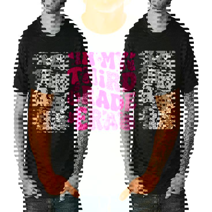 In My Third Grade Era Teachers Women Back To School Girls Men&#x27;s Casual T-Shirt