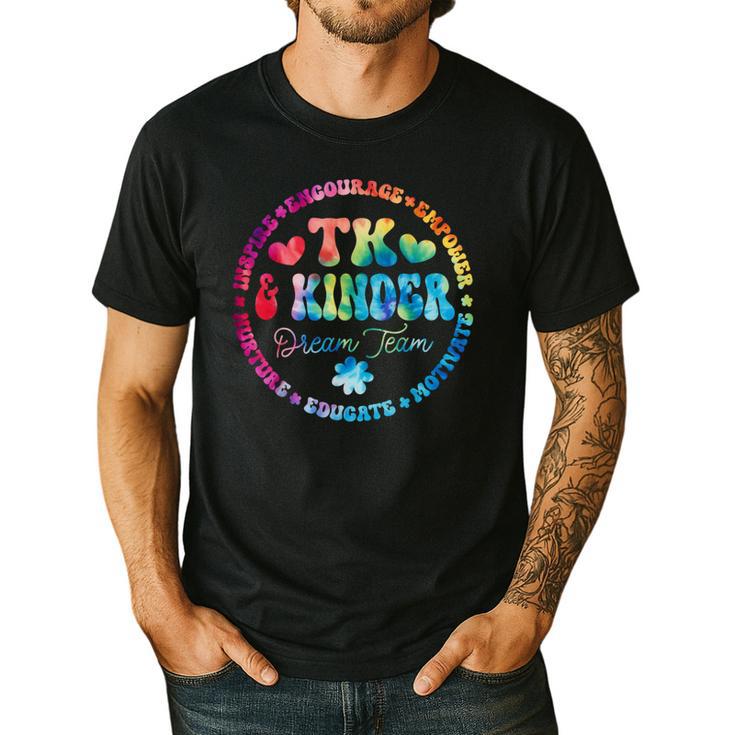 TK & Kinder Dream Team Transitional Kindergarten Teacher Men's Casual T-Shirt