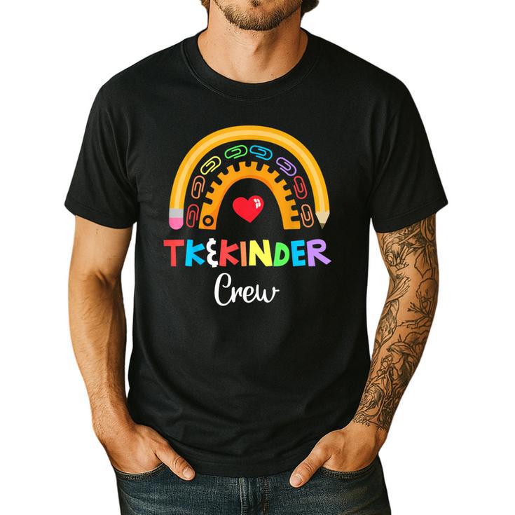 TK And Kinder Crew TK Teacher Transitional Kindergarten PreK Men's Casual T-Shirt