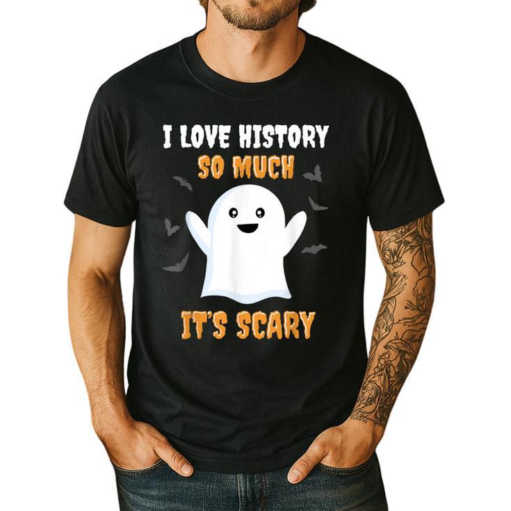 History Teacher Halloween History Class School For Men Women Kids Men's Casual T-Shirt