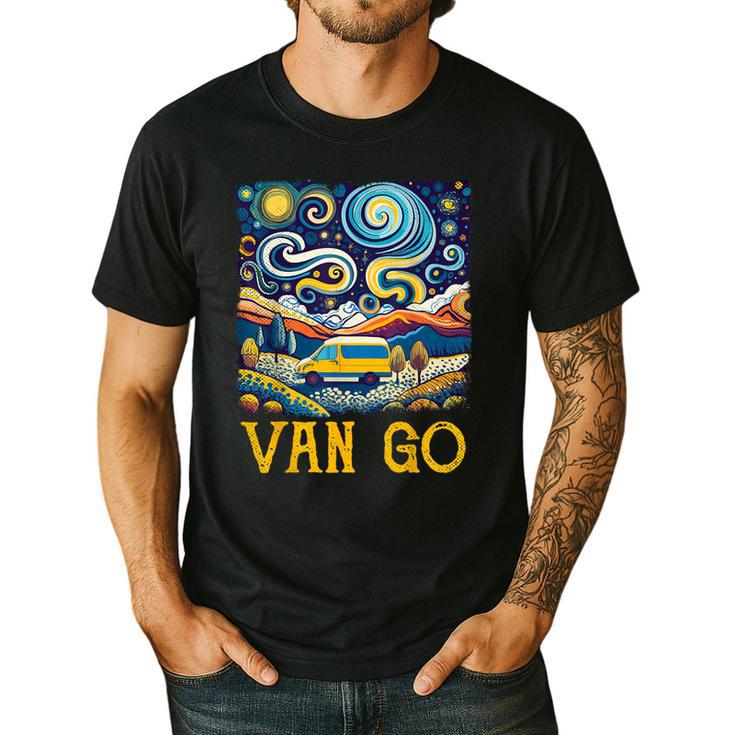 Van Go Vanlife Accessories Artist Art Teacher Men's Casual T-Shirt