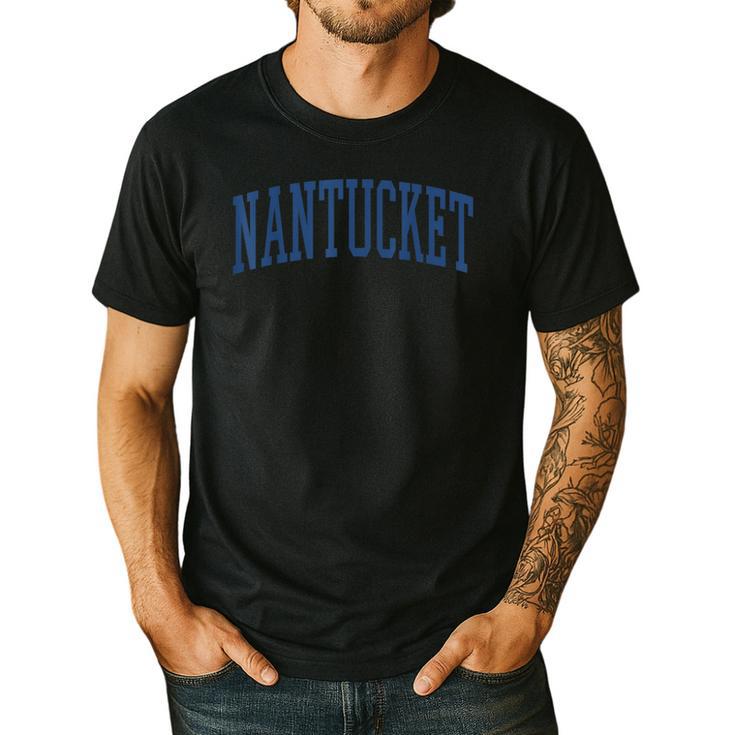 Varsity Grey Nantucket Men's Casual T-Shirt