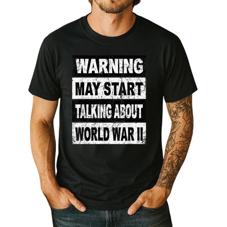 Vintage Historian Shirt History Teacher Co Retro WW2 History Teacher Men's Casual T-Shirt