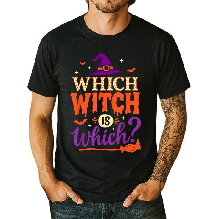 Which Witch Is Which Halloween For Women Men English Teacher Men's Casual T-Shirt