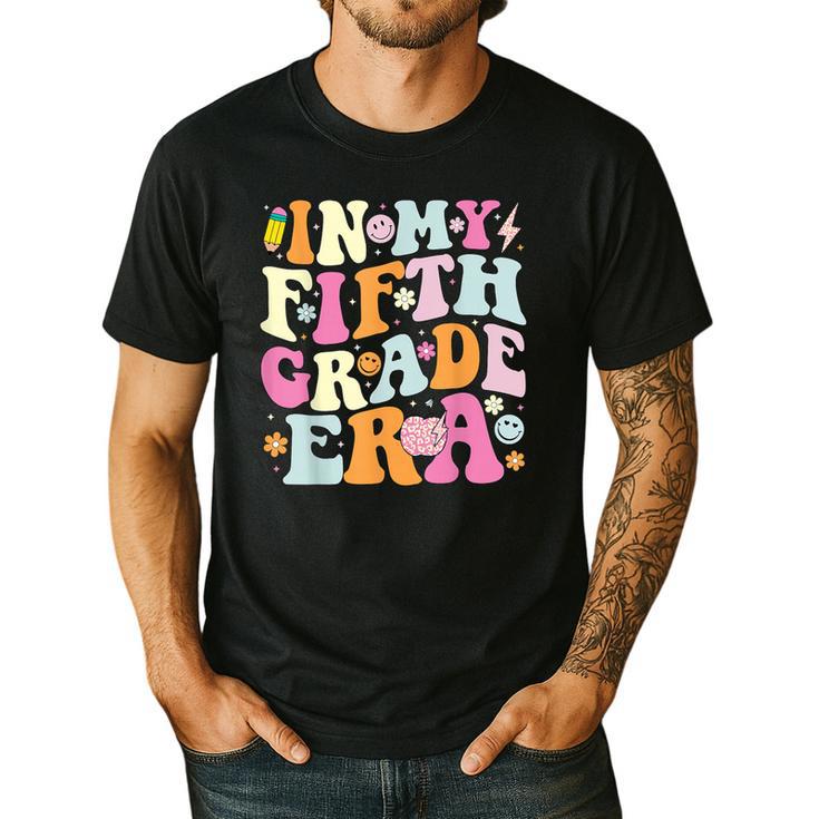 In My Fifth Grade Era 5th Grade Era Teacher Back To School Men's Casual T-Shirt
