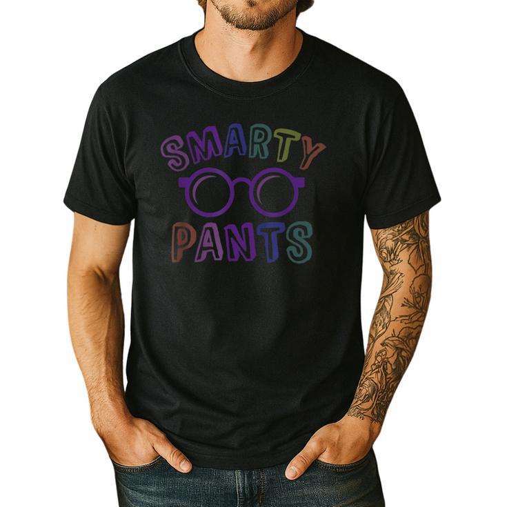 Little Mr Miss SMARTY PANTS Graduation Alumni Teacher Men's Casual T-Shirt