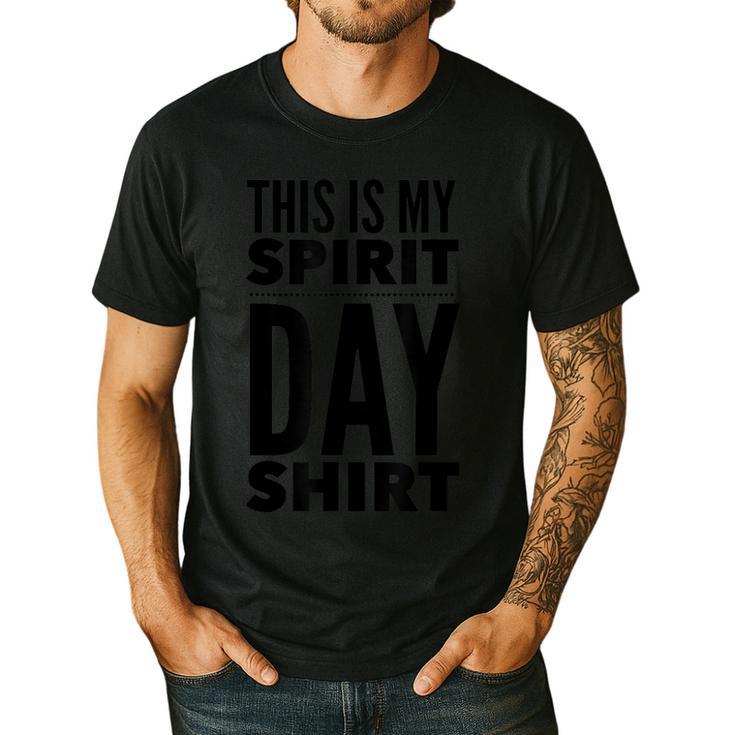 School Teacher Spirit Day Costume For Men Women Men's Casual T-Shirt