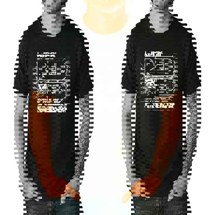 Science Fiction Future Teachers Union Protest RedforEd Shirt Men Women Kids Men&#x27;s Casual T-Shirt