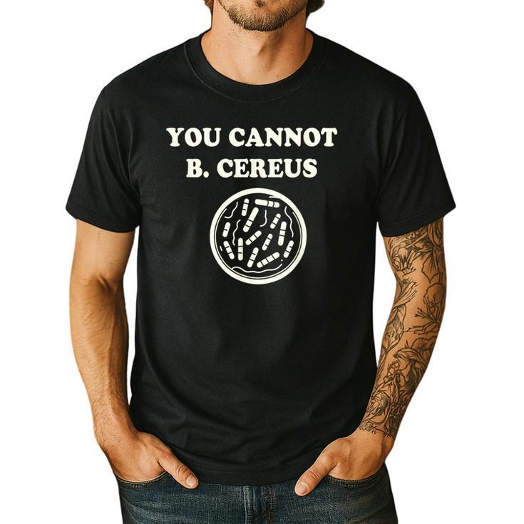 Science Teacher Biology Microbiology Pun Men's Casual T-Shirt