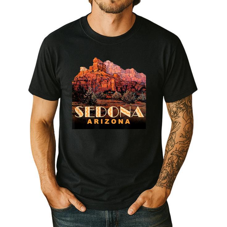 Sedona s Sedona Arizona Shirts T-Shirt Men's Casual T-Shirt