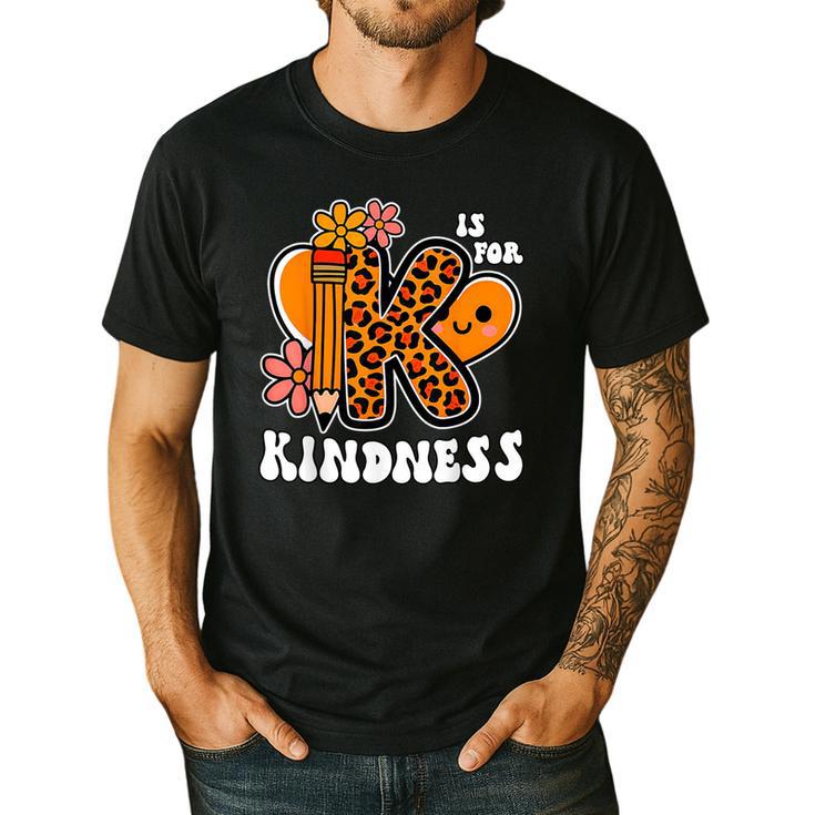 Unity Day Shirt Kindness Orange Teacher Kids Be Kind Men's Casual T-Shirt